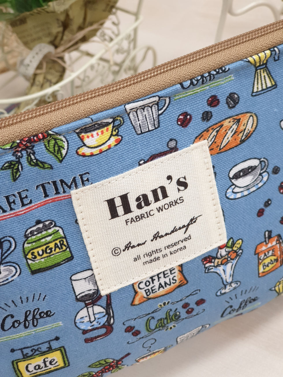 サムネイル： Cotton Pouch | cafe time