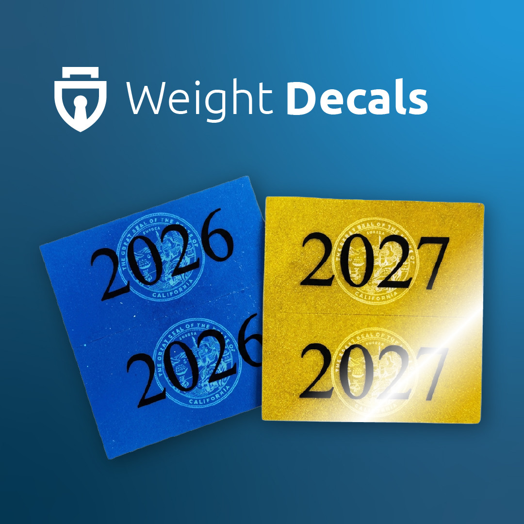 Weight Decals