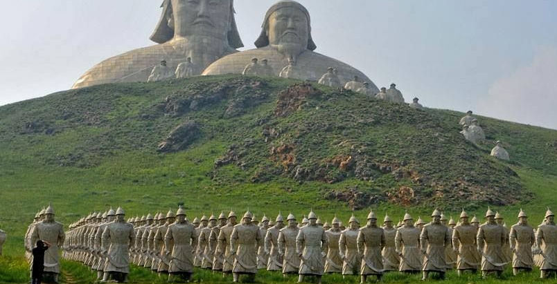 25. Le Mont Khan et l'armée de Gengkish Khan