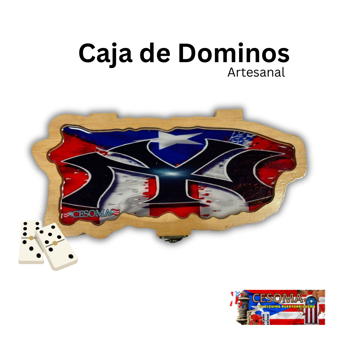Caja de Dominos Artesanal