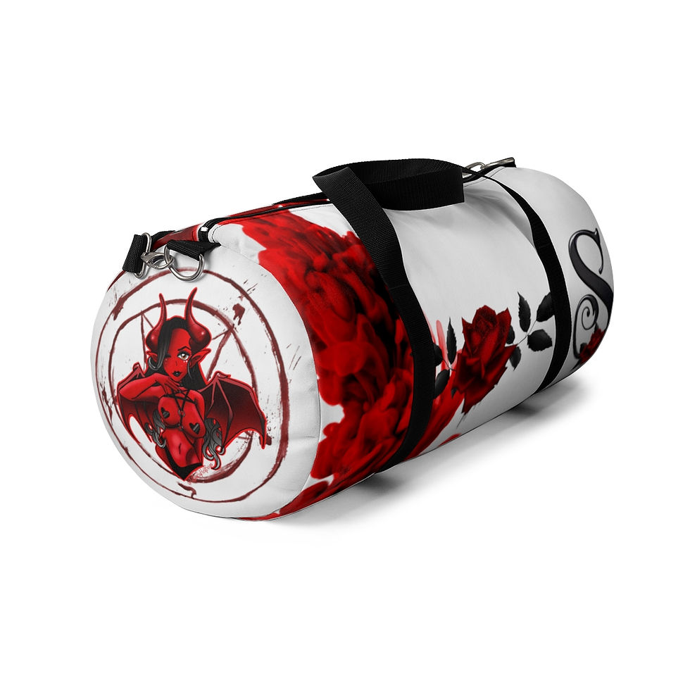 Thumbnail: White- Sinister Babe Duffel Bag