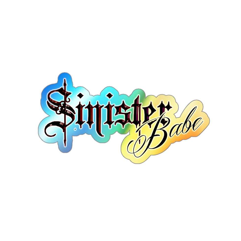 Thumbnail: Holographic Sinister Babe Sticker