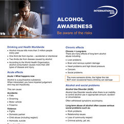 Health Promotion: Alcohol and Drug Awareness