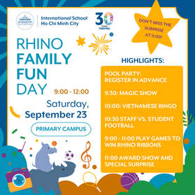 Get Ready for a Jam-Packed Day of Fun: Rhino Family Fun Day - September 23rd Schedule is Here!