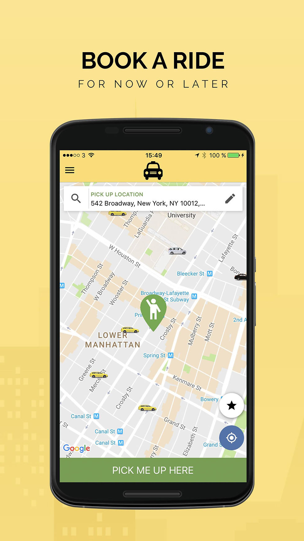 DOWNLOAD OUR FREE APP TAXICALLER