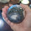 Thumbnail: Sea moss agate crystal druzy sphere