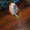 Thumbnail: Gold bunny rabbit egg or sphere holder only 