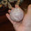 Thumbnail: Pink amethyst agate sphere crystal beautiful 