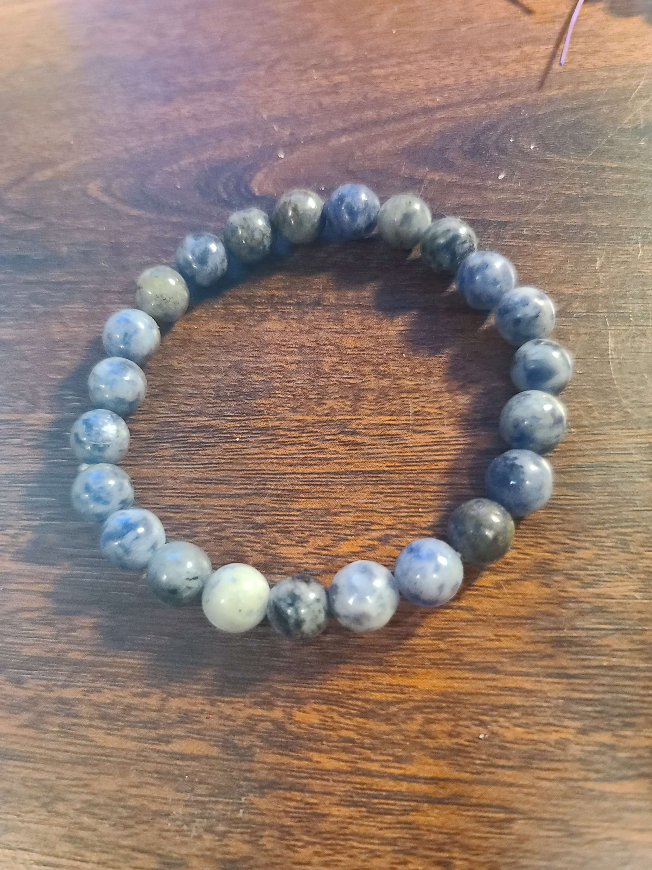 Sodalite crystal bracelet