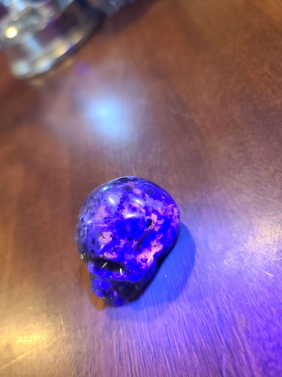 Thumbnail: Yooperlite crystal skull halloween Samhain 