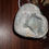 Thumbnail: Beautiful Celestite crystal druzy heart natural freeform 