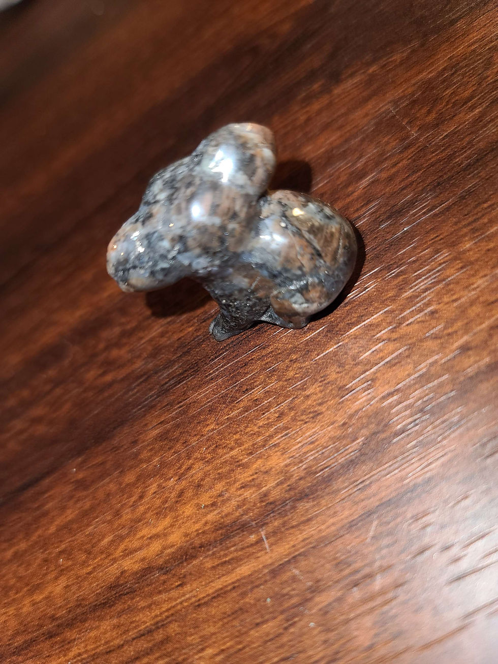 Thumbnail: Granite stone koala animal carving crystal