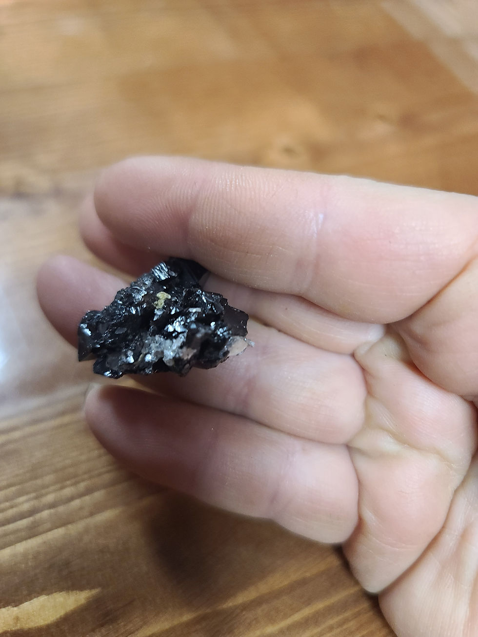 Thumbnail: Tourmaline with Brucite, mica, aquamarine  raw specimen collectors piece