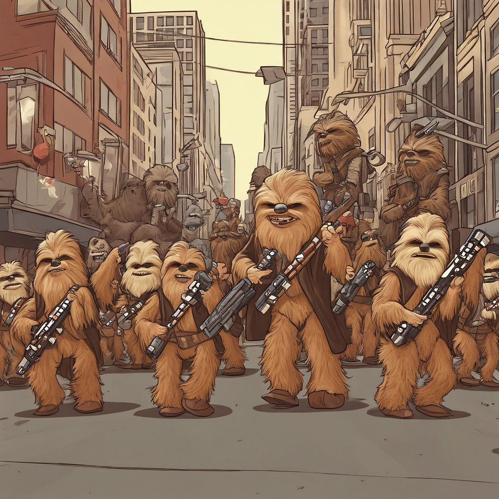 Chewbacchus Parade: Rise of the Superb Owl