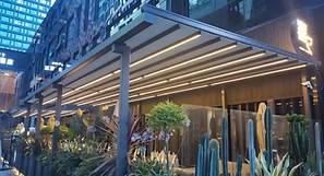 Outdoor Retractable Pergola Roof supplier. Worldwide delivery for manufacturers and dealers.
