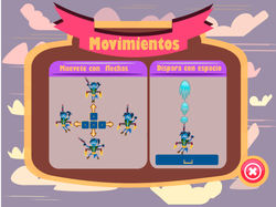 Menu de tutorial