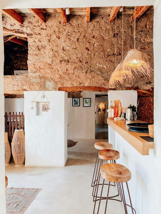 interieur in Ibiza stijl