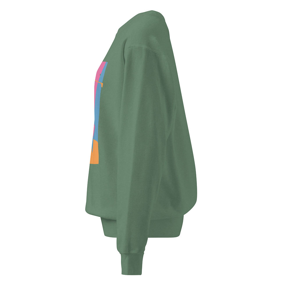 Thumbnail: Colorful Golfer Sweatshirt- Comfort Colors