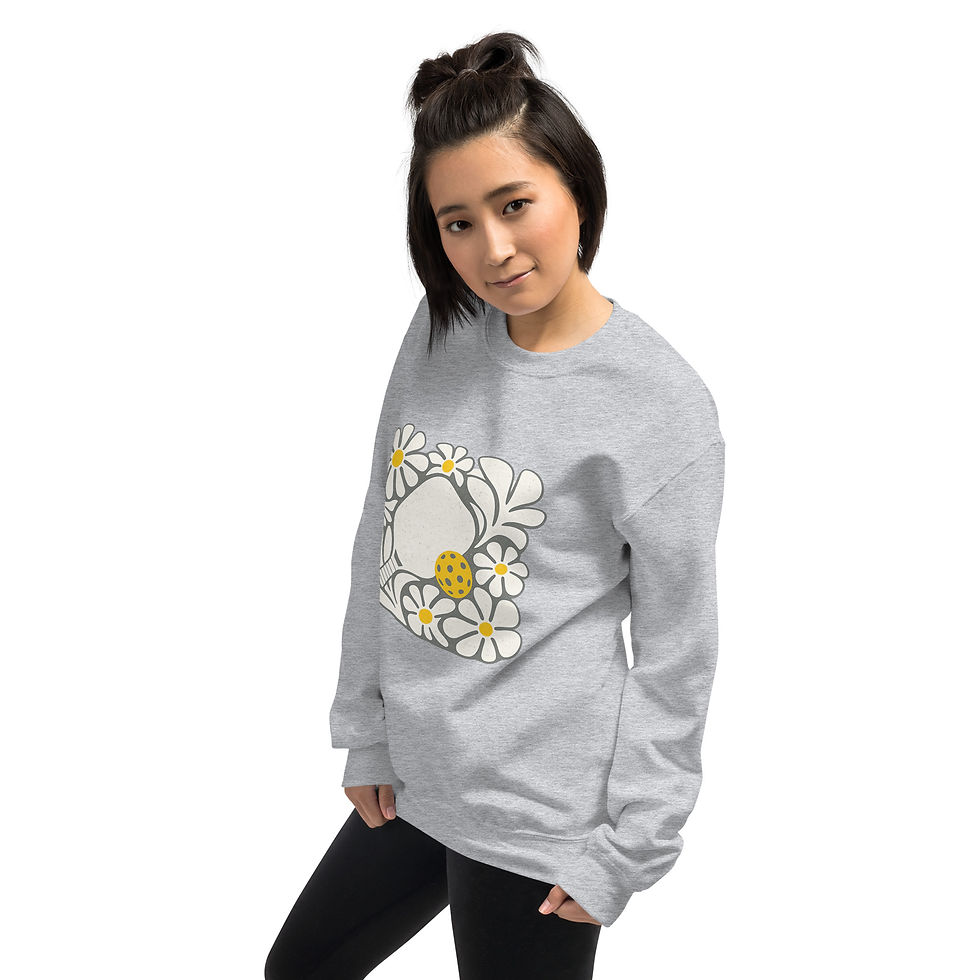 Thumbnail: Floral Pickleball Sweatshirt