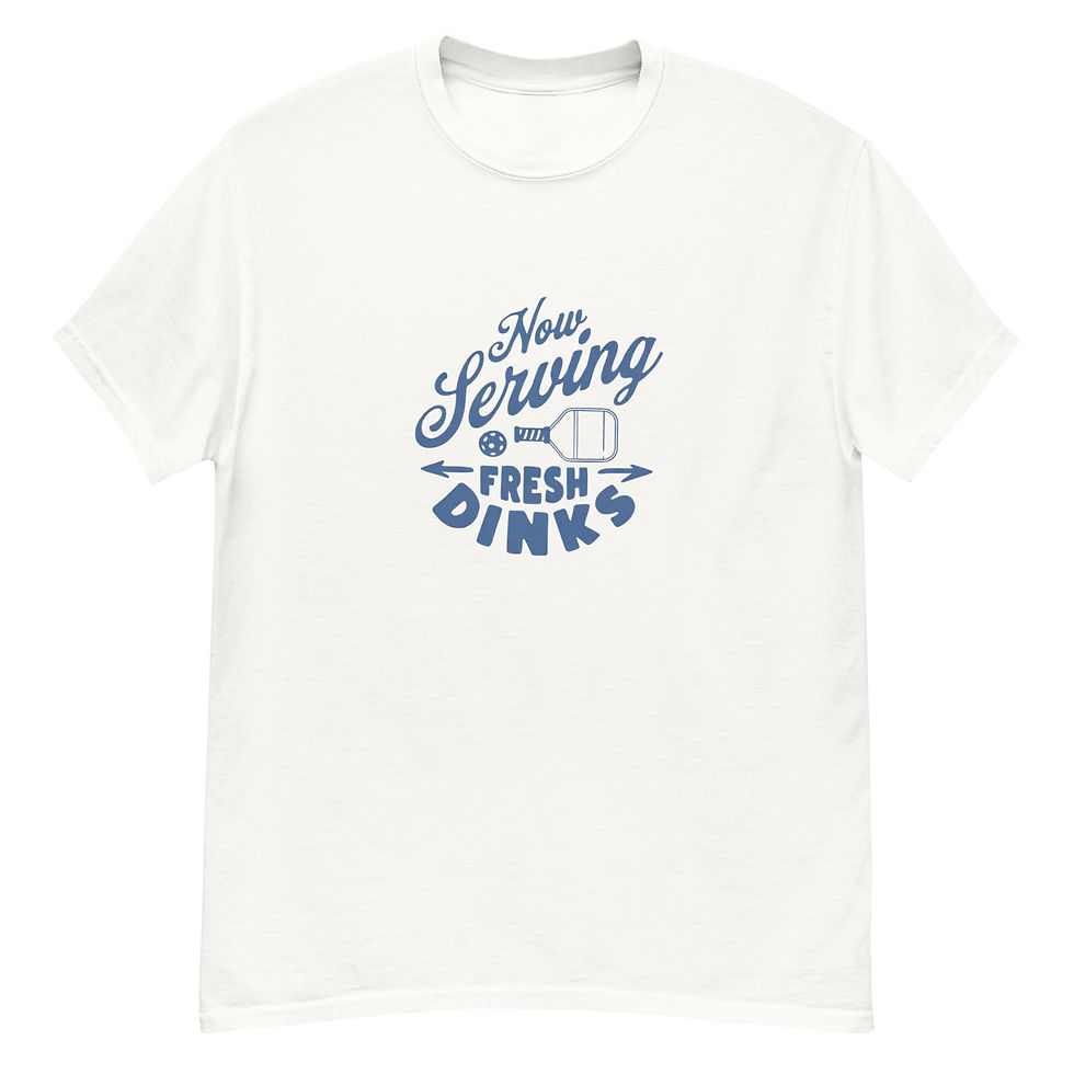 Thumbnail: No Serving Fresh Dinks Unisex classic tee