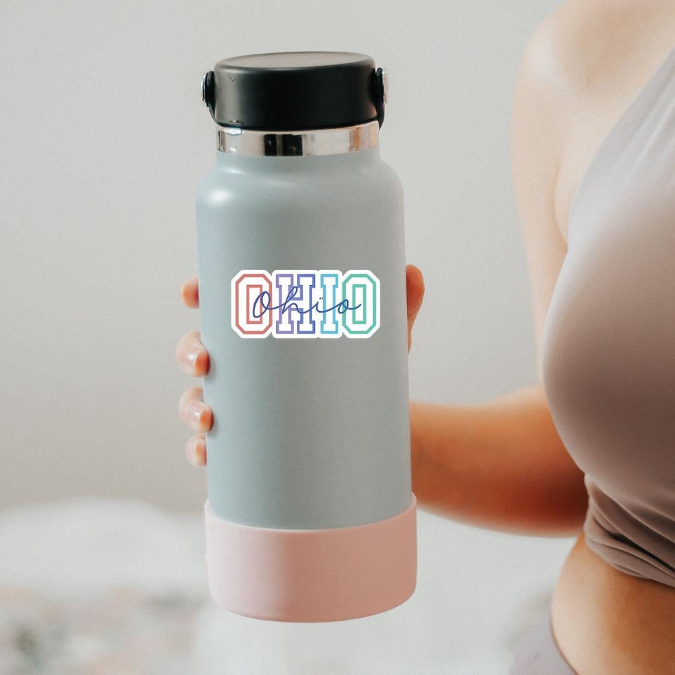 Thumbnail: Ohio Colorful Sticker