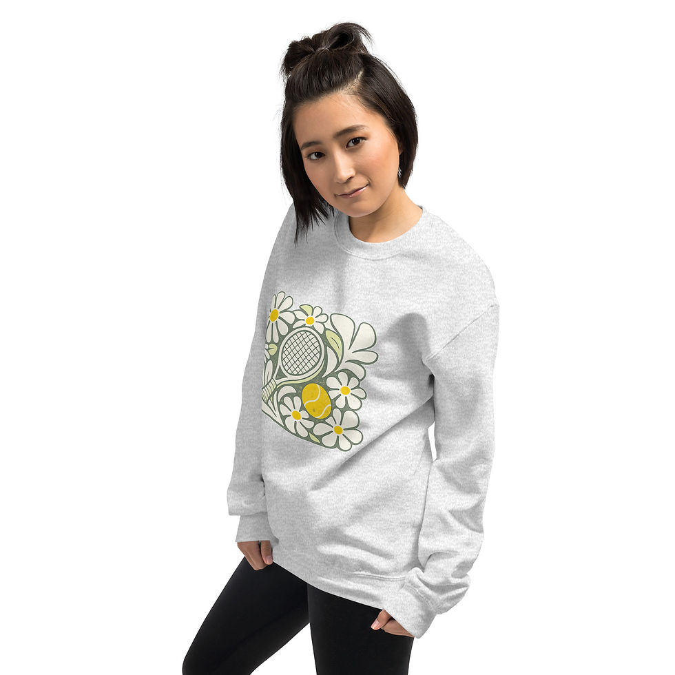 Thumbnail: Floral Tennis Sweatshirt