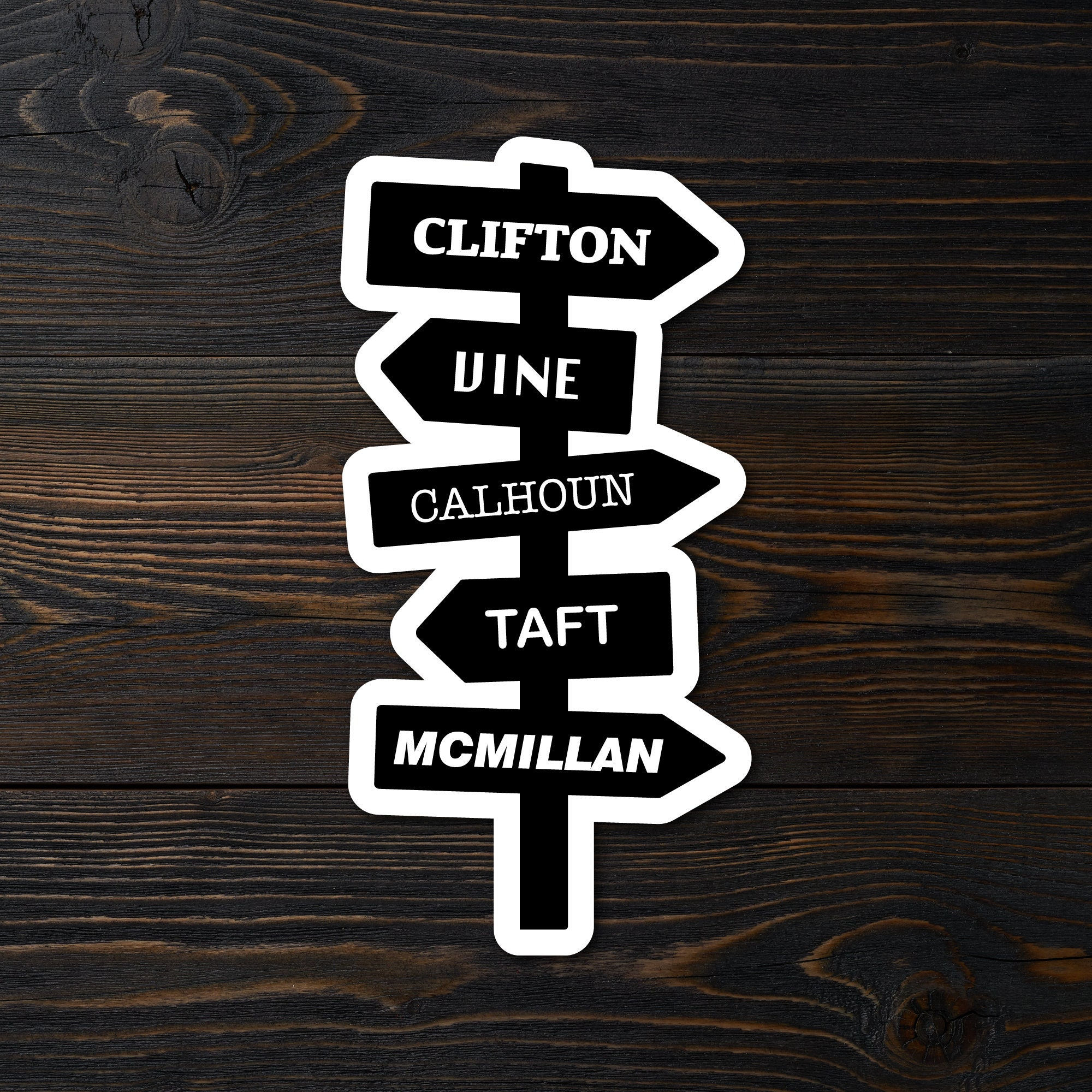 Cincinnati Streets Stickers
