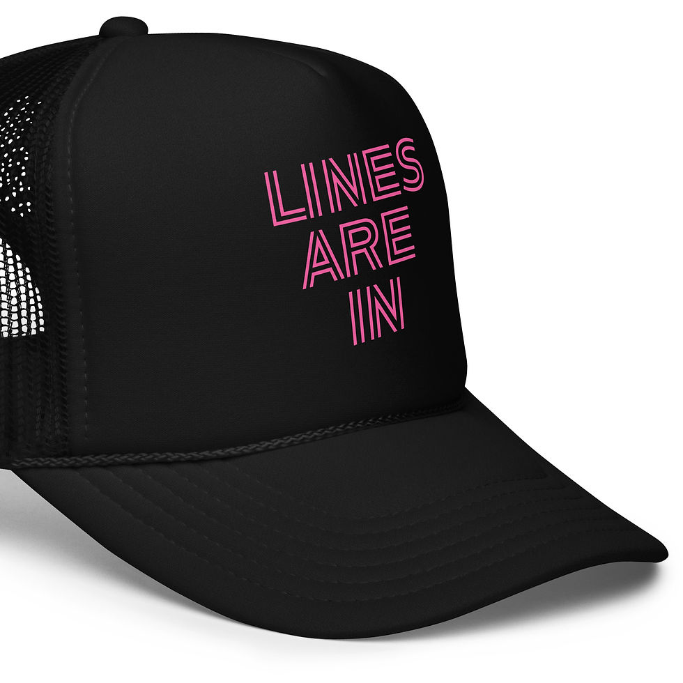 Thumbnail: Lines are in Foam trucker hat