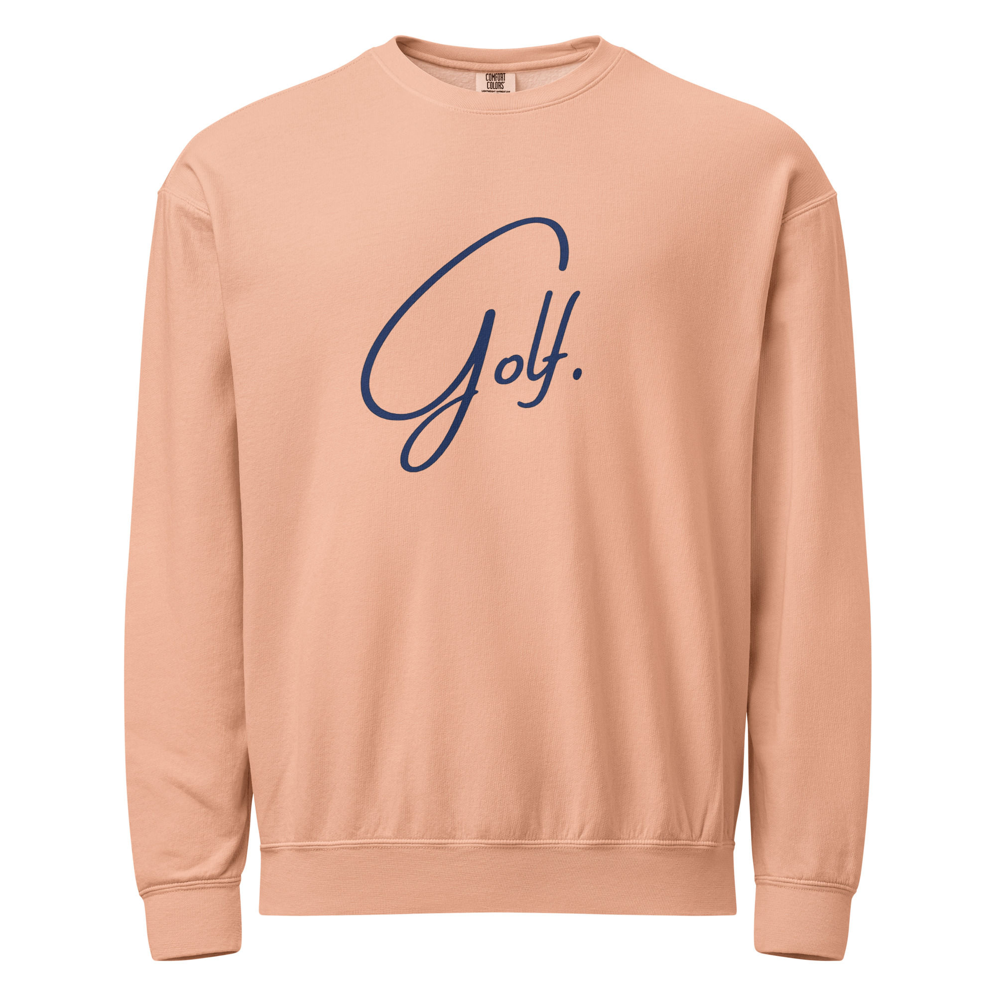 Golf Unisex fleece crewneck sweatshirt (Comfort Colors)