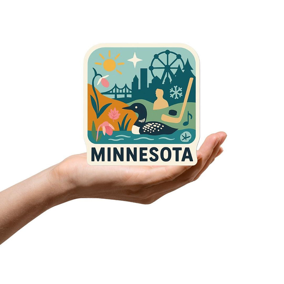 Thumbnail: Minnesota Icon Sticker