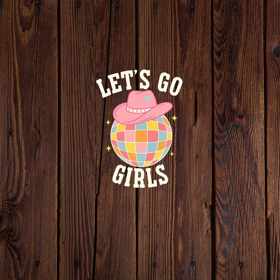 Thumbnail: Lets go girls sticker