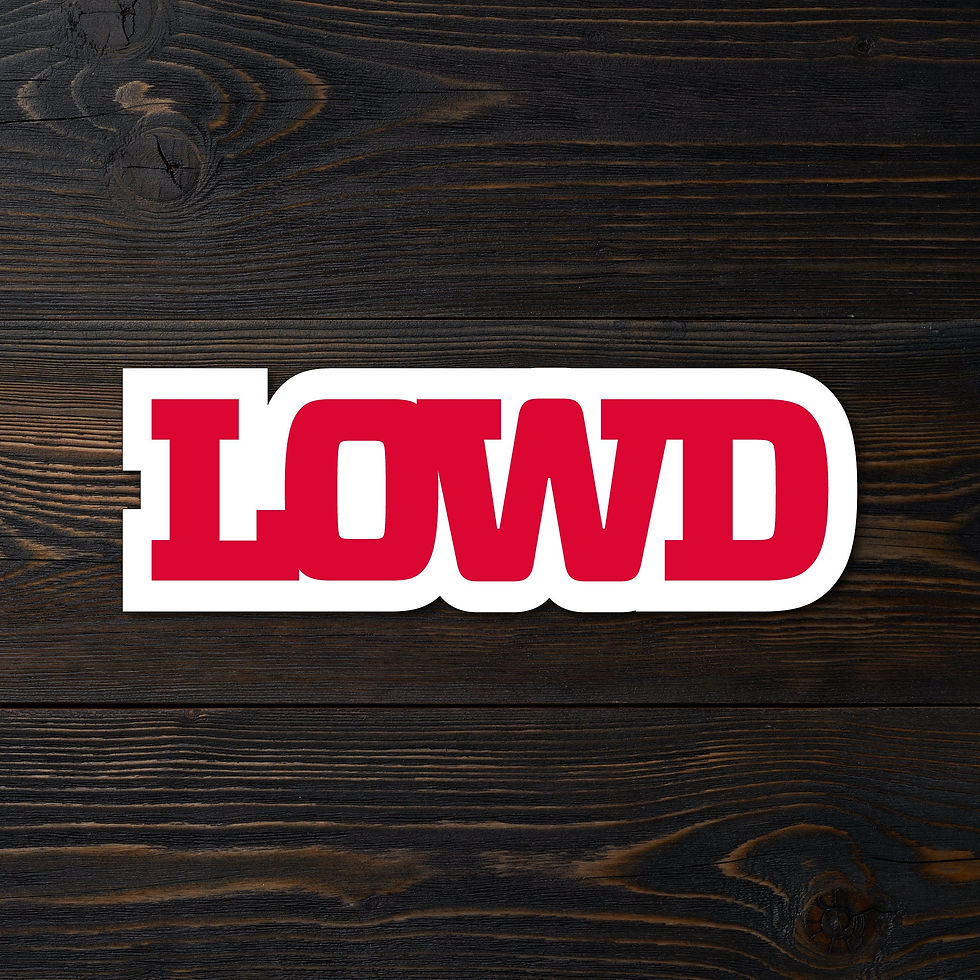 Thumbnail: LOWD Sticker