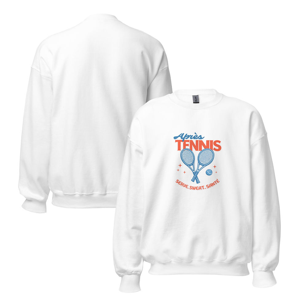 Thumbnail: Apres Tennis Orange Sweatshirt