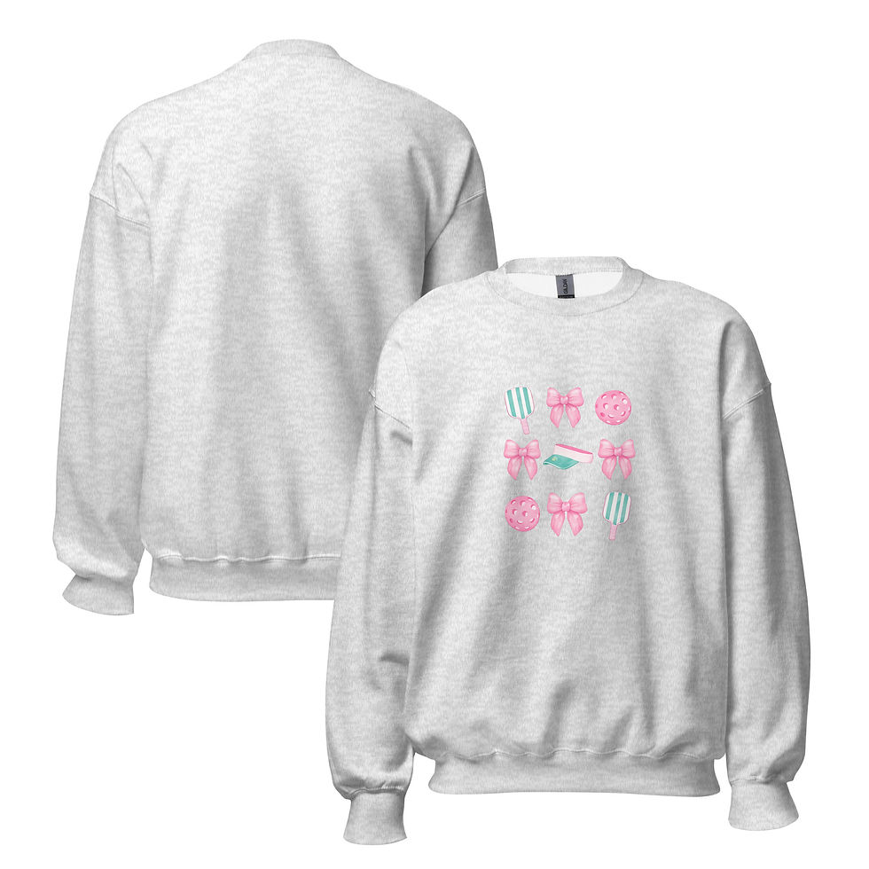 Thumbnail: Bows And Pickleballs Sweatshirt