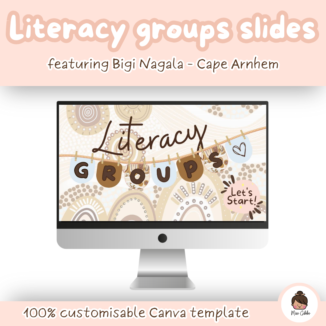 Miss Gibbs x Bigi Nagala Literacy groups slides presentation -Cape Arnhem