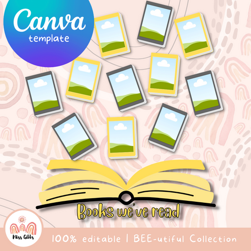 Customisable Bee Utiful Books We Ve Read Display Template Miss Gibbs