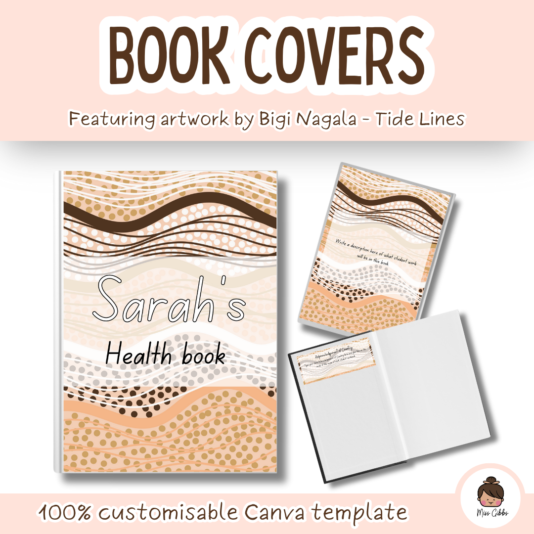 Miss Gibbs x Bigi Nagala Book Covers - Tide Lines