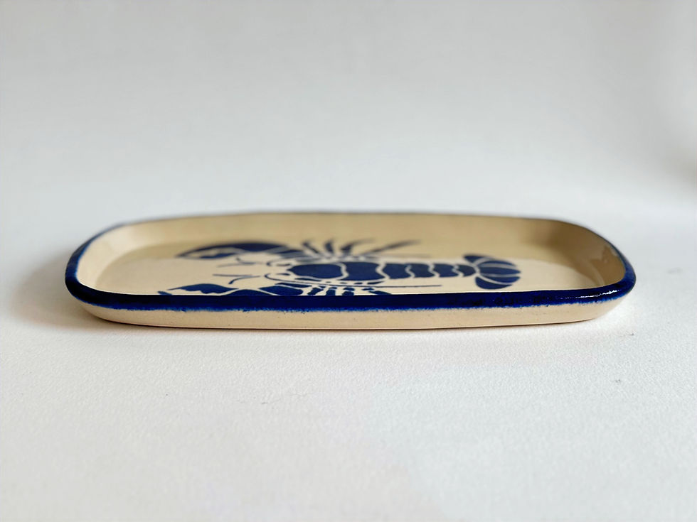 Thumbnail: Hand-painted Lobster Platter