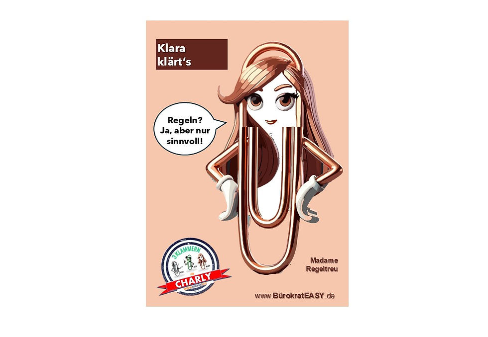 Brandschutz Plakat Klara (B/1)