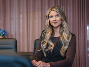 Porträttbild på Frida Söderström - VD SWTQ Sundsvall