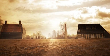 晨光 熹微 = weak dawn