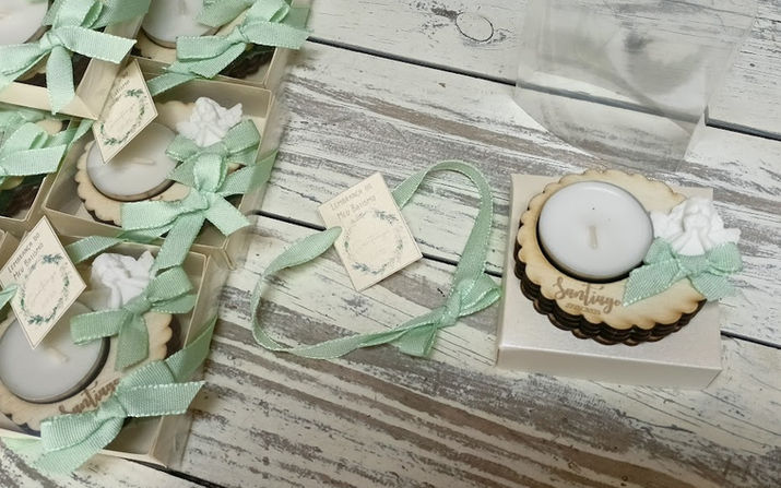 Lembrança de batismo personalizada