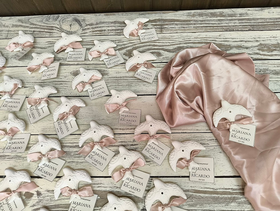 Andorinha gesso perfumado