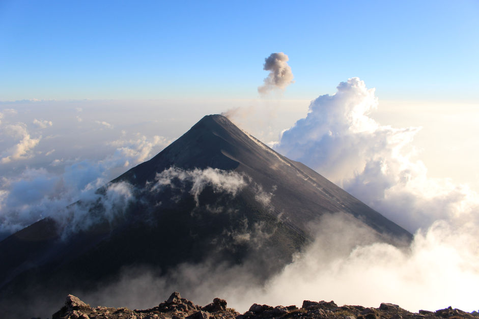 Antigua et l'ascension du volcan Acatenango (Guatemala)