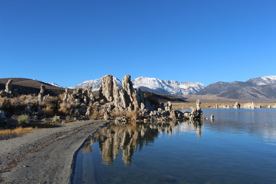 Face à la Sierra Nevada (Etats-Unis)