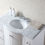 Thumbnail: 40" Grand Cheswick White Single Sink Vanity with Carrara Marble Top