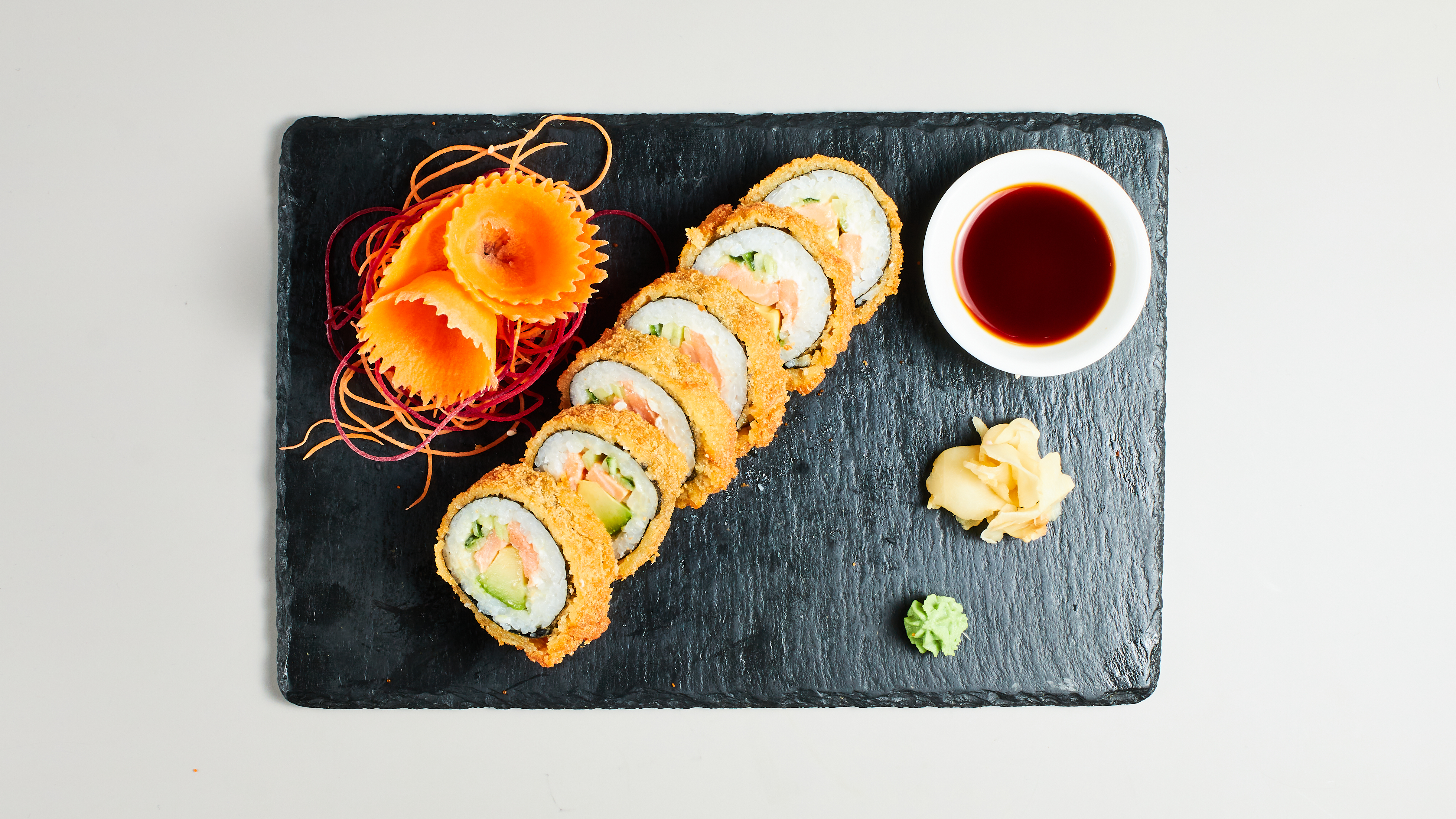 Arranged Food and Objects