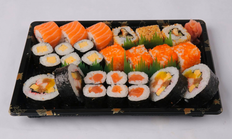 Arranged Food and Objects