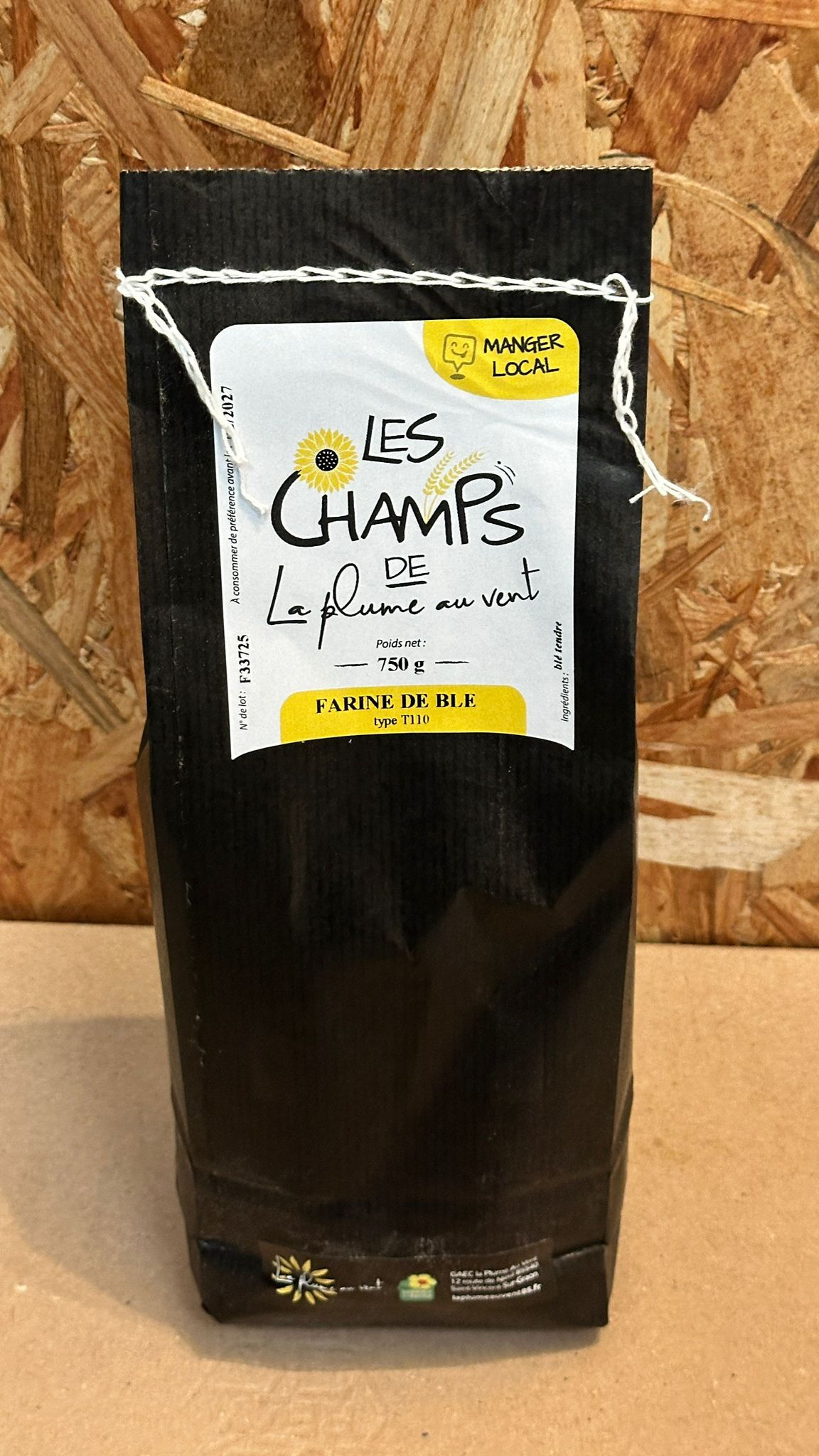 Farine de blé T110 750gr