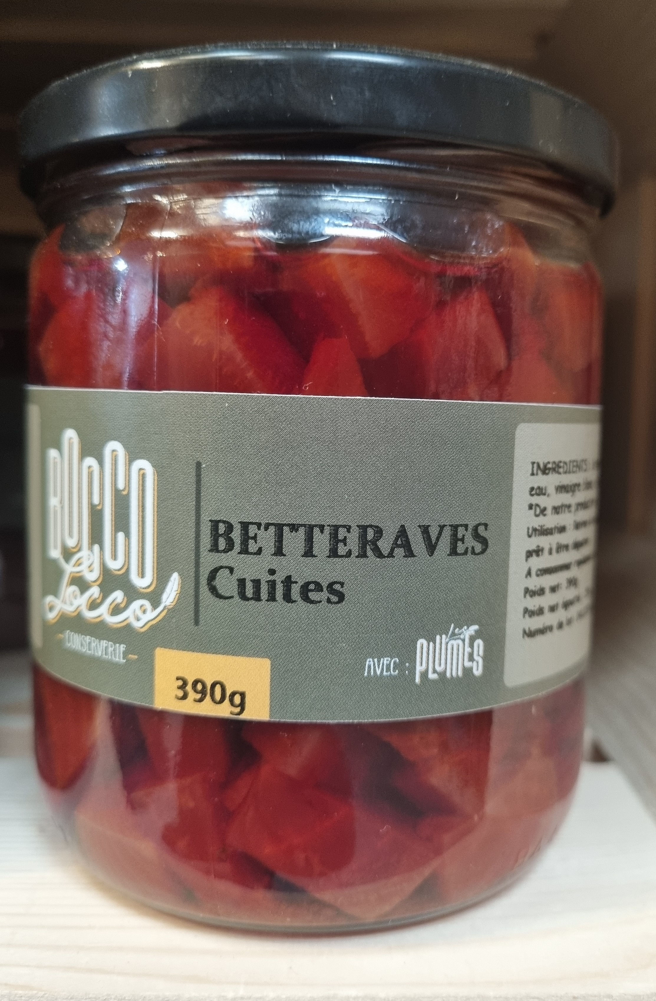Betteraves cuites 390gr